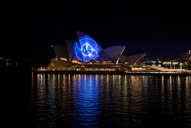 From the Sails Light Years Sydney Opera House credit Daniel Boud 102
