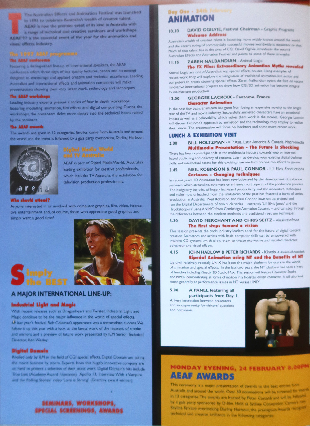 AEAF 1997 Program 1