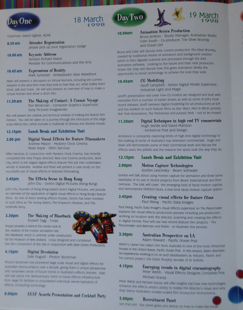 AEAF 1998 Program 1